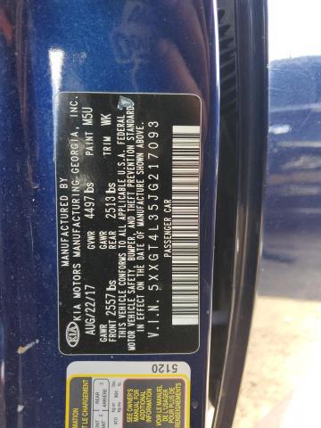 5XXGT4L35JG217093 KIA Optima Lx