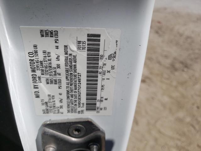 NM0GE9G77G1249727 Ford Transit Connect Titanium
