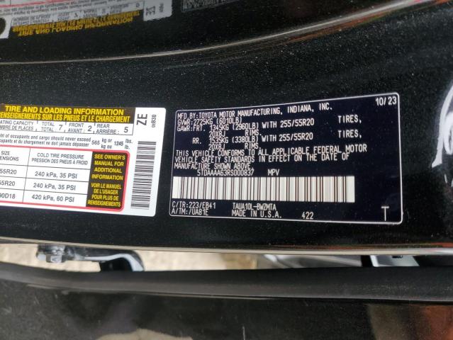 5TDAAAA63RS000837 Lexus Tx 350 Base