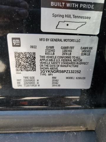 1GYKNGRS6PZ132252 Cadillac Xt5 Sport