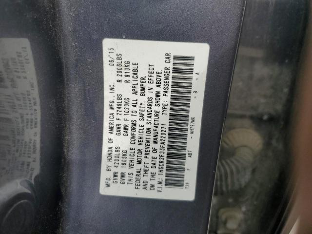 1HGCR2F35FA220271 Honda ACCORD LX