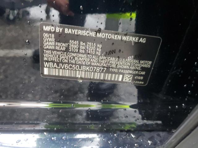 WBAJV6C50JBK07877 BMW 640 Xigt
