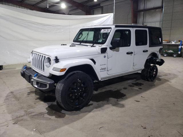 48128474 :رقم المزاد ، 1C4JJXP61PW695908 vin ، 2023 Jeep Wrangler Sahara 4xe مزاد بيع