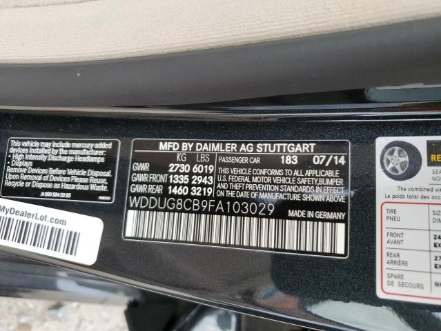 WDDUG8CB9FA103029 Mercedes-Benz S 550