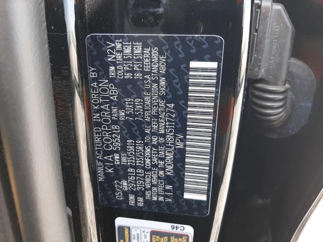 KNDRMDLH8N5117274 KIA Sorento Sx Prestige