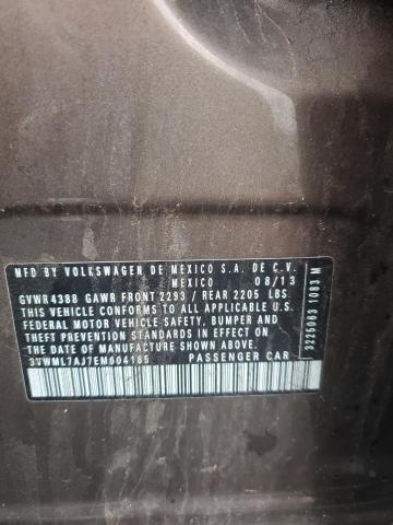 3VWML7AJ7EM604185 Volkswagen JETTA TDI