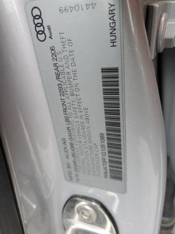 WAUA7GFF1G1051089 Audi A3 PREMIUM