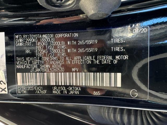 JTJAM7BX0L5260530 Lexus Gx 460 Premium
