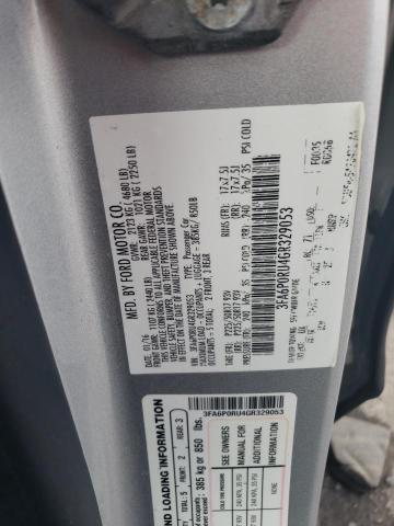 3FA6P0RU4GR329053 Ford Fusion Titanium Hev