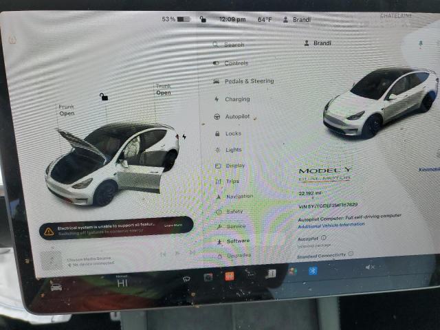 5YJYGDEF2MF157829 Tesla Model Y