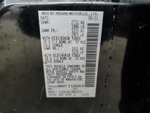 5N1AL0MM6FC550069 Infiniti QX60