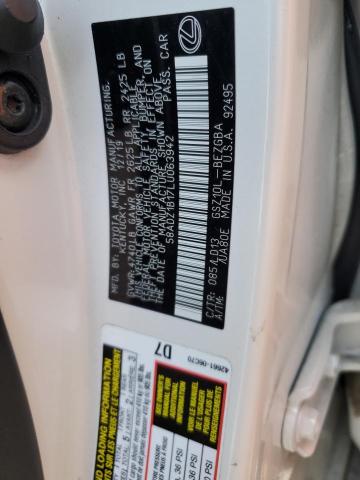 58ADZ1B17LU063942 Lexus ES 350