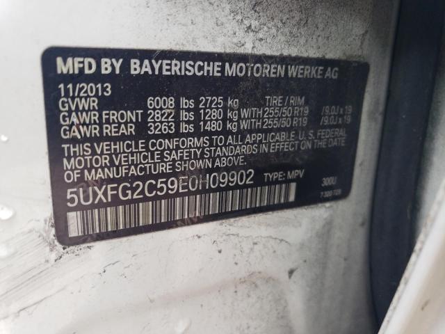 5UXFG2C59E0H09902 BMW X6 Xdrive35i
