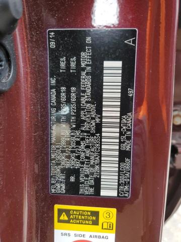 2T2BK1BA7FC283554 Lexus Rx 350 Base