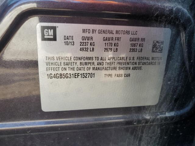 1G4GB5G31EF152701 Buick Lacrosse