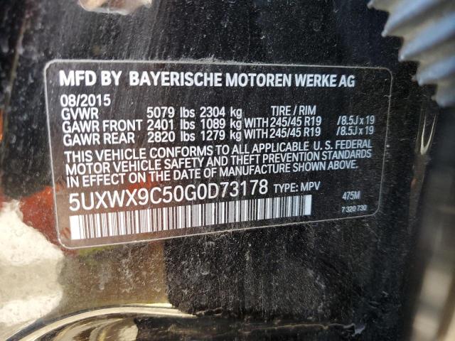 5UXWX9C50G0D73178 BMW X3 Xdrive28i