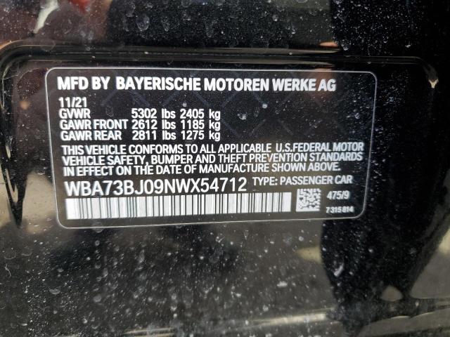 WBA73BJ09NWX54712 BMW 540 XI