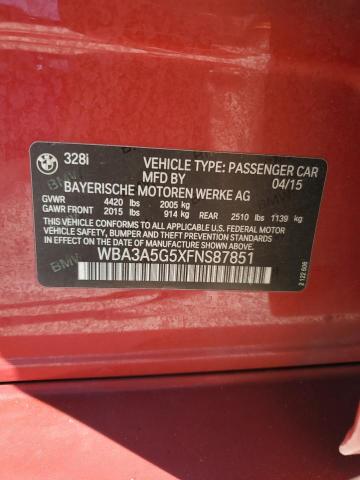 WBA3A5G5XFNS87851 BMW 328 I