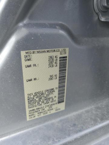1N4BL4BV2LC241664 Nissan ALTIMA S