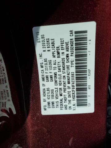 1HGCR2F88FA230983 Honda ACCORD EXL