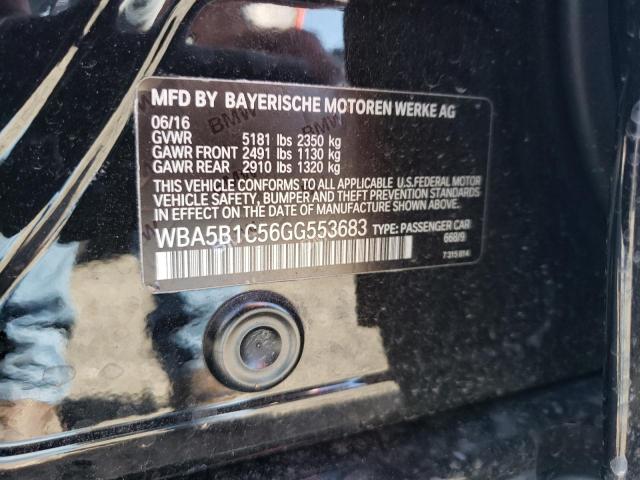 WBA5B1C56GG553683 BMW 535 I