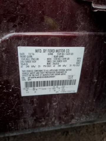2FMPK4K8XHBB25841 Ford Edge Titanium
