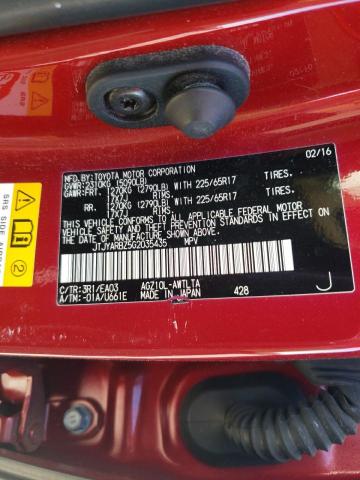 JTJYARBZ5G2035435 Lexus Nx 200t Base