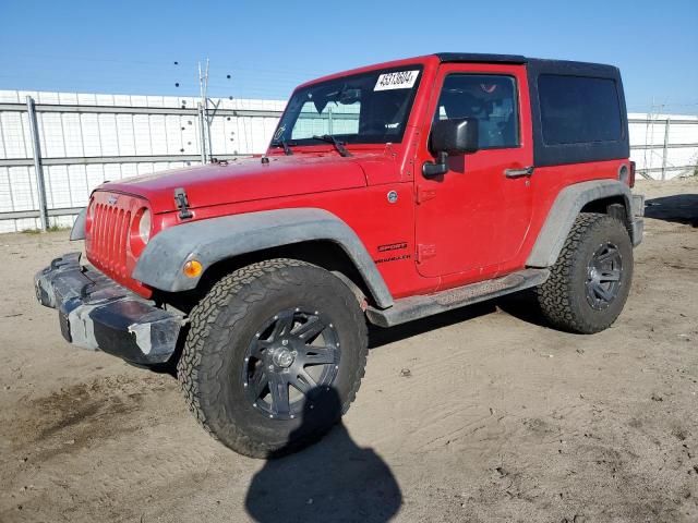 45313604 :رقم المزاد ، 1C4GJWAG2EL297482 vin ، 2014 Jeep Wrangler Sport مزاد بيع