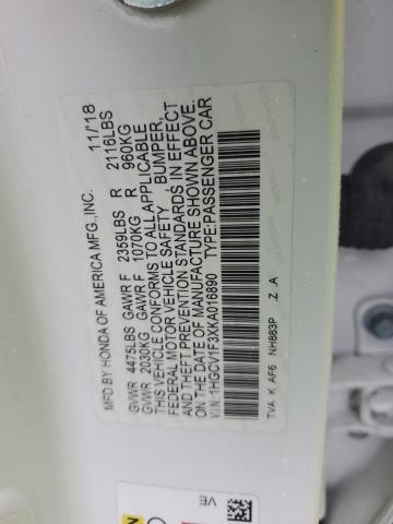 1HGCV1F3XKA016890 Honda Accord Sport