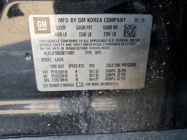 KL4CJFSB6GB714901 Buick Encore Convenience
