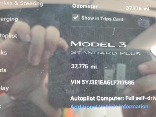 5YJ3E1EA5LF717585 Tesla MODEL 3