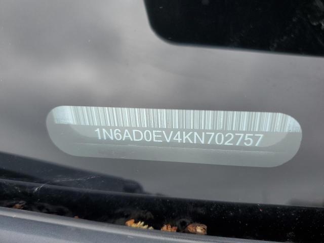 1N6AD0EV4KN702757 Nissan FRONTIER S