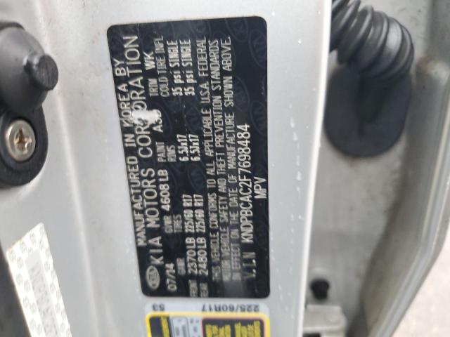 KNDPBCAC2F7698484 KIA Sportage Lx