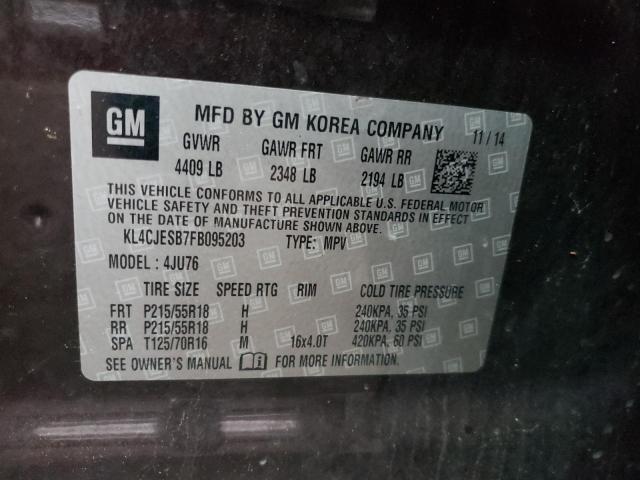 KL4CJESB7FB095203 Buick Encore