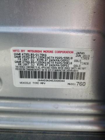 JA4AD3A34EZ008344 Mitsubishi Outlander Se