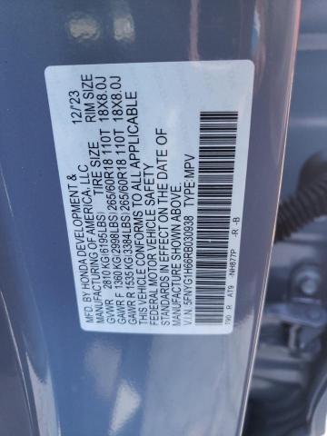 5FNYG1H66RB030938 Honda Pilot Trailsport
