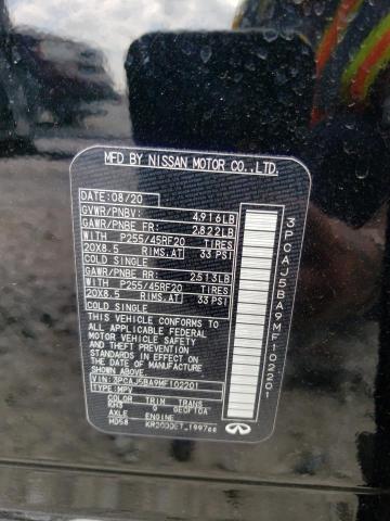 3PCAJ5BA9MF102201 Infiniti Qx50 Luxe