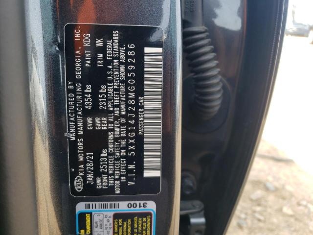 5XXG14J28MG059286 KIA K5 LXS