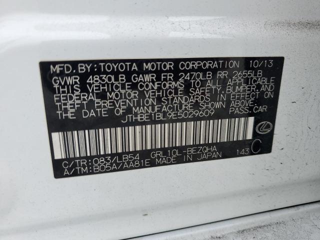 JTHBE1BL9E5029609 Lexus GS 350