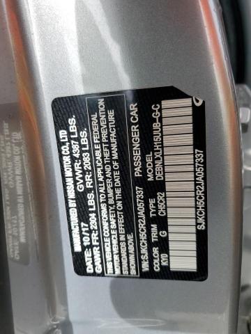 SJKCH5CR2JA057337 Infiniti QX30 BASE