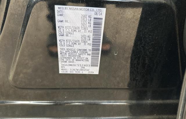 5N1AL0MN3EC552403 Infiniti QX60