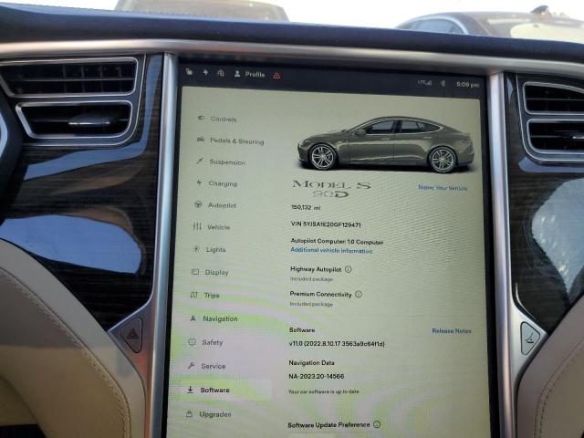 5YJSA1E20GF129471 Tesla MODEL S