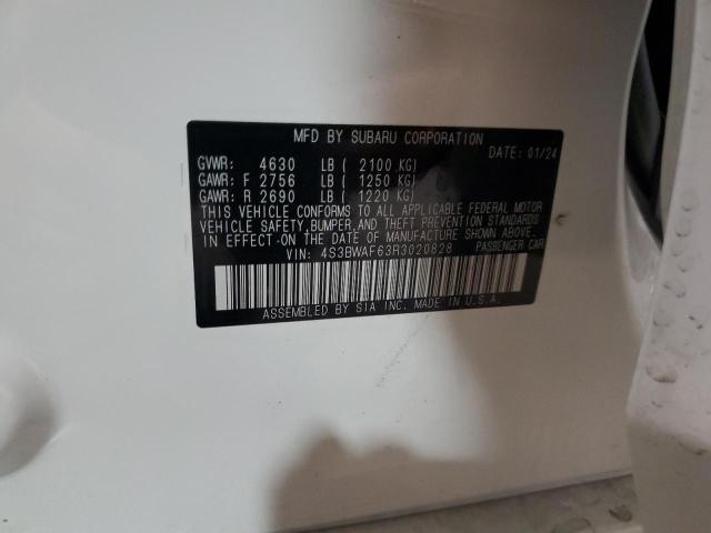 4S3BWAF63R3020828 Subaru Legacy Premium