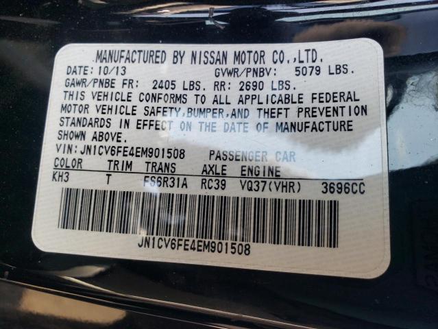 JN1CV6FE4EM901508 Infiniti Q60 Base