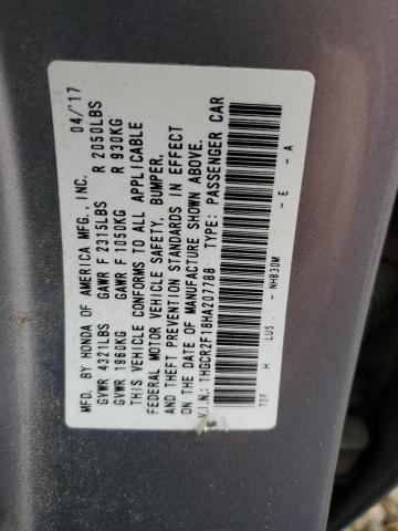 1HGCR2F18HA207788 Honda Accord Sport Special Edition
