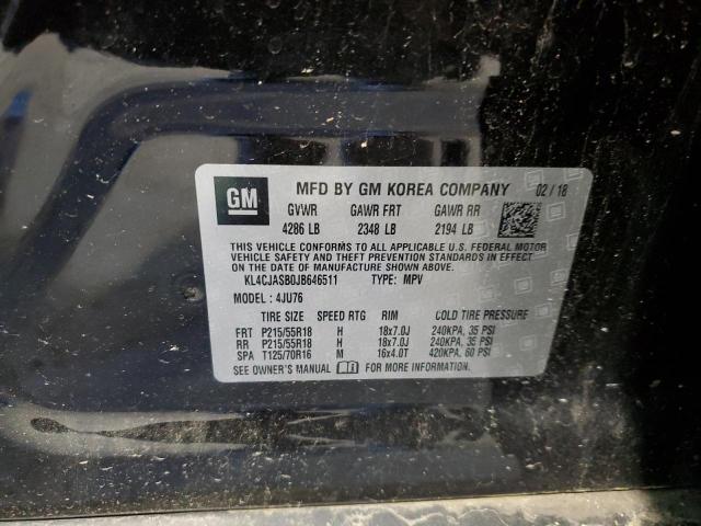 KL4CJASB0JB646511 Buick Encore Preferred