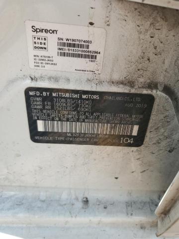ML32F3FJ6KHF18956 Mitsubishi Mirage G4 Es