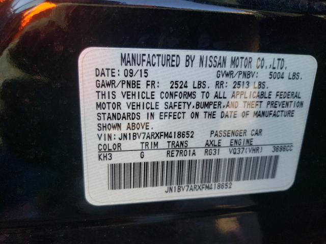 JN1BV7ARXFM418652 Infiniti Q50 BASE
