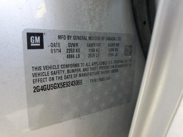 2G4GU5GX5E9243069 Buick REGAL GS