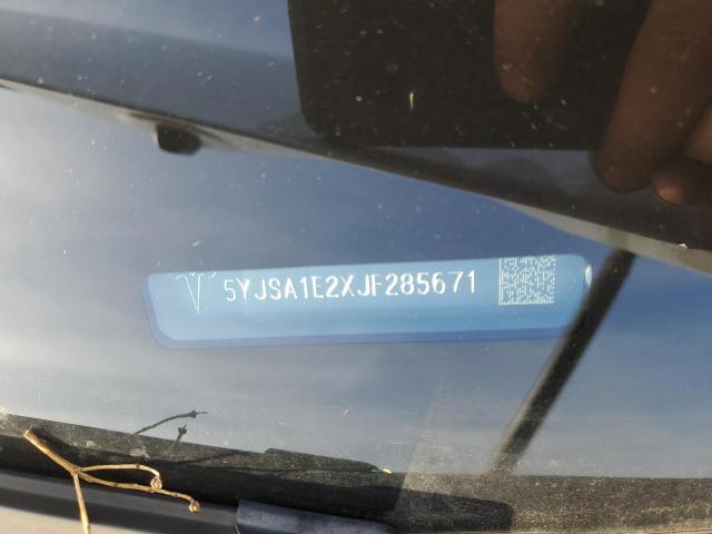 5YJSA1E2XJF285671 Tesla MODEL S